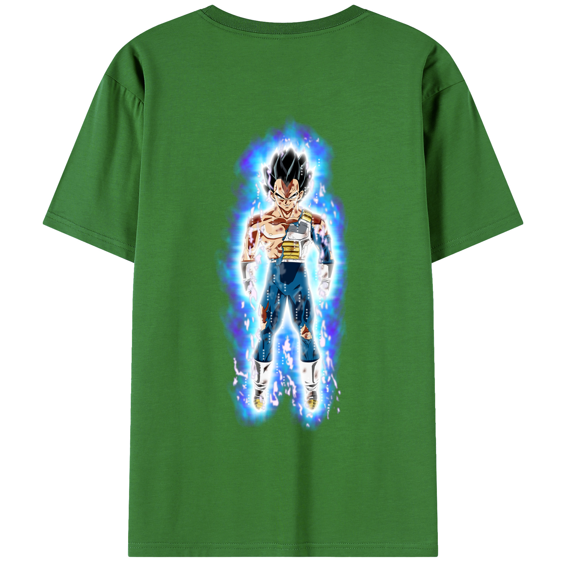 （画像用） ドラゴンボール ベジータ四世（Bejīta Yonsei）DRAGON BALL Vegeta IV レディース半袖Tシャツ(バックプリント)